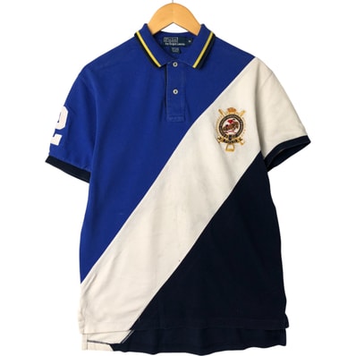 古着 ラルフローレン Ralph Lauren POLO by Ralph Lauren 半袖 ポロシャツ メンズM相当/eaa546014
