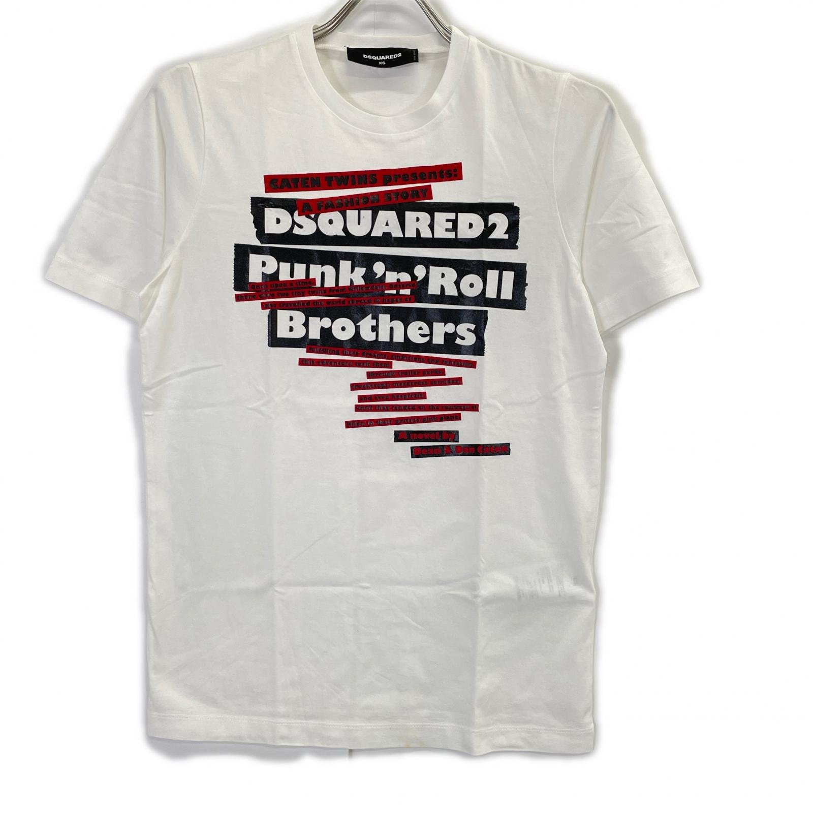 ディースクエアード S75GC0985 19年 Renny Fit プリント Tシャツ XS