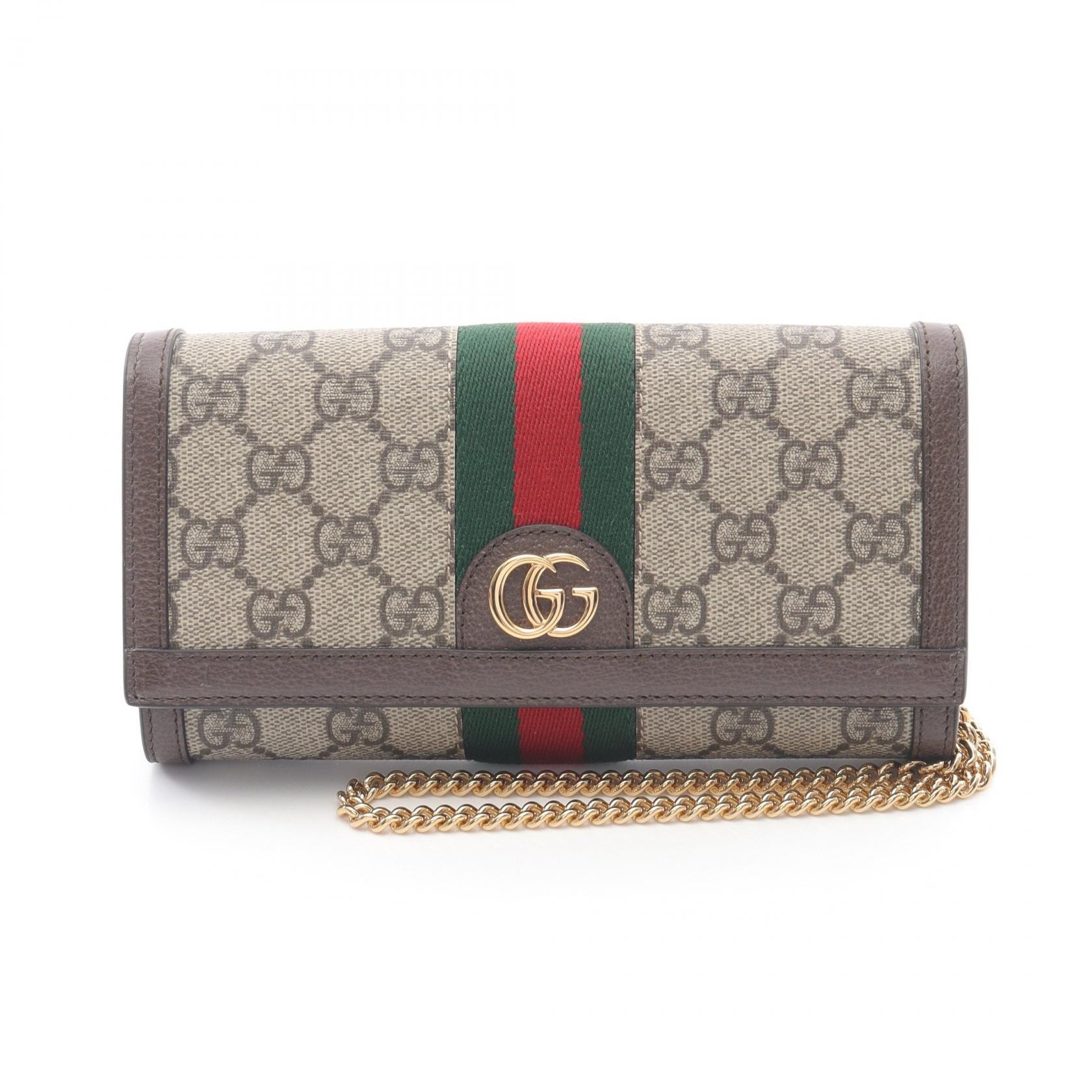 グッチ GUCCI オフィディア GGスプリーム ショルダーバッグ バッグ PVCコーティングキャンバス レザー レディース ベージュ系 / ブラウン系 77230996IWG8745 【新品】