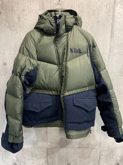 Nike x Sacai Mens Down Parka "Sequoia"