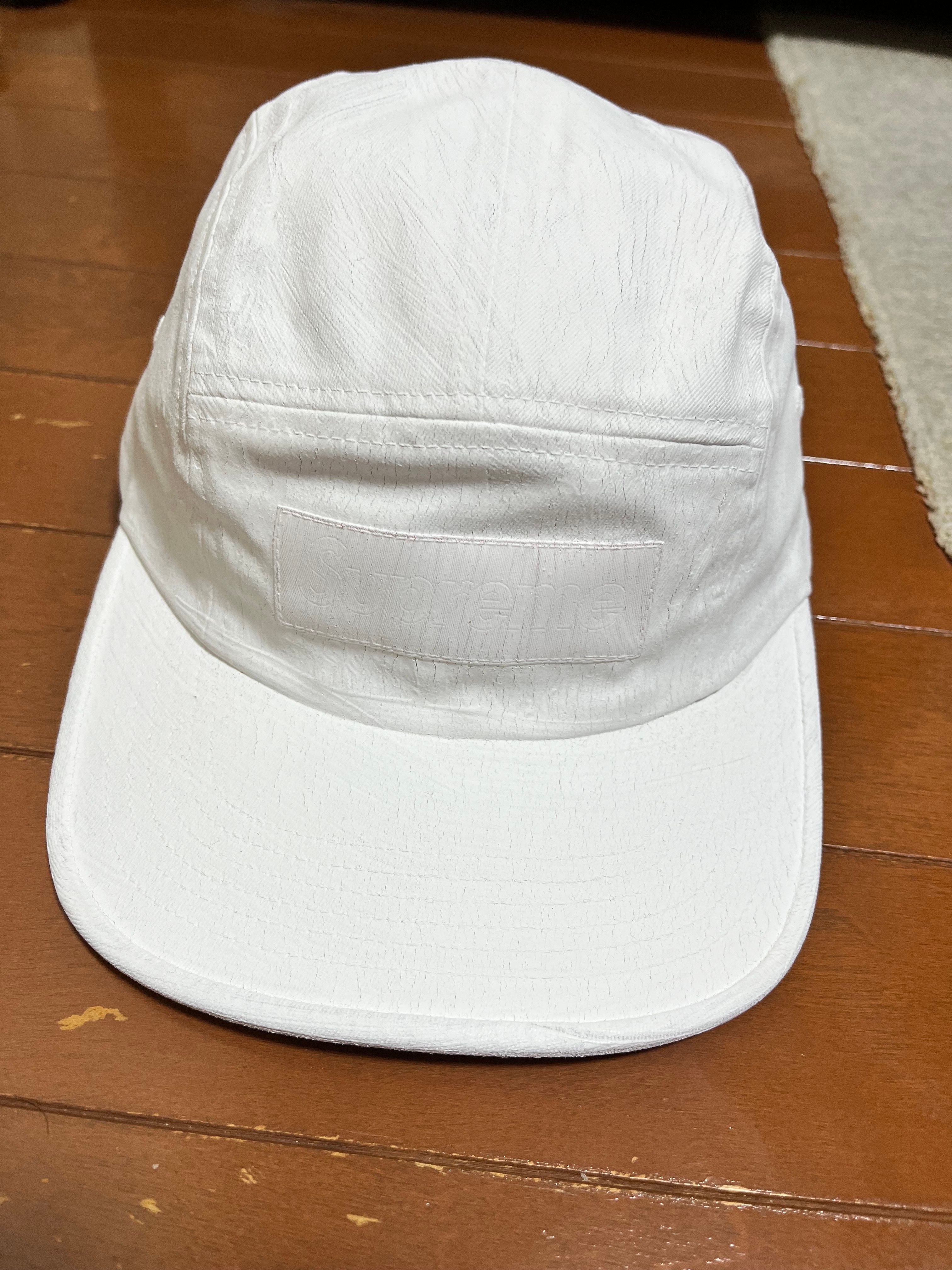 Supreme x MM6 Maison Margiela Painted Camp Cap "White"