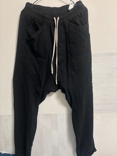 Rick Owens DRKSHDW Classic Cargo Drawstring "Black"