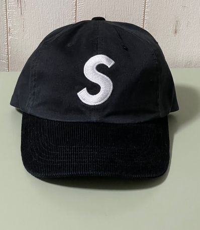 Supreme 2-Tone S Logo 6-Panel "Black"