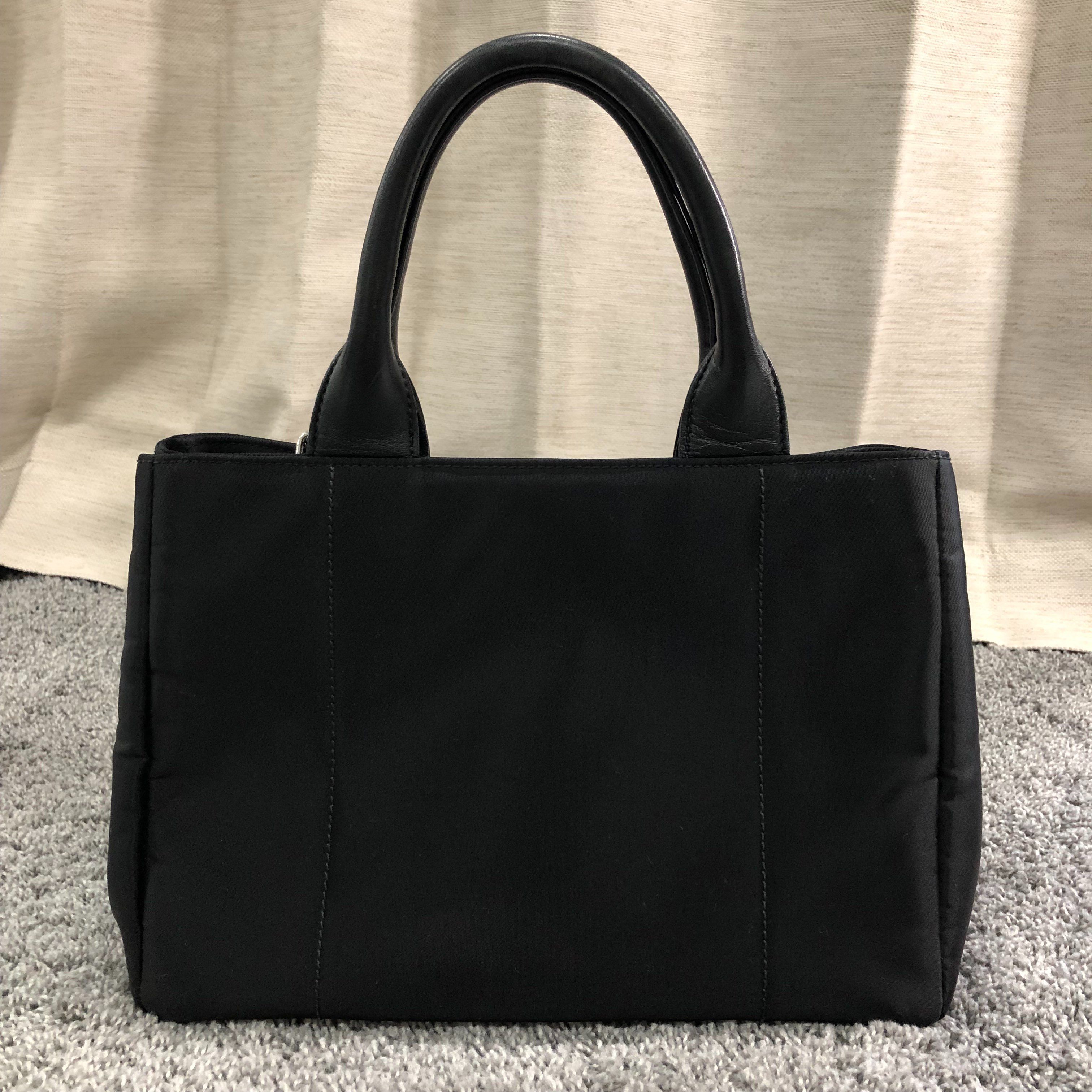 PRADA Nylon Tote Bag "Black"