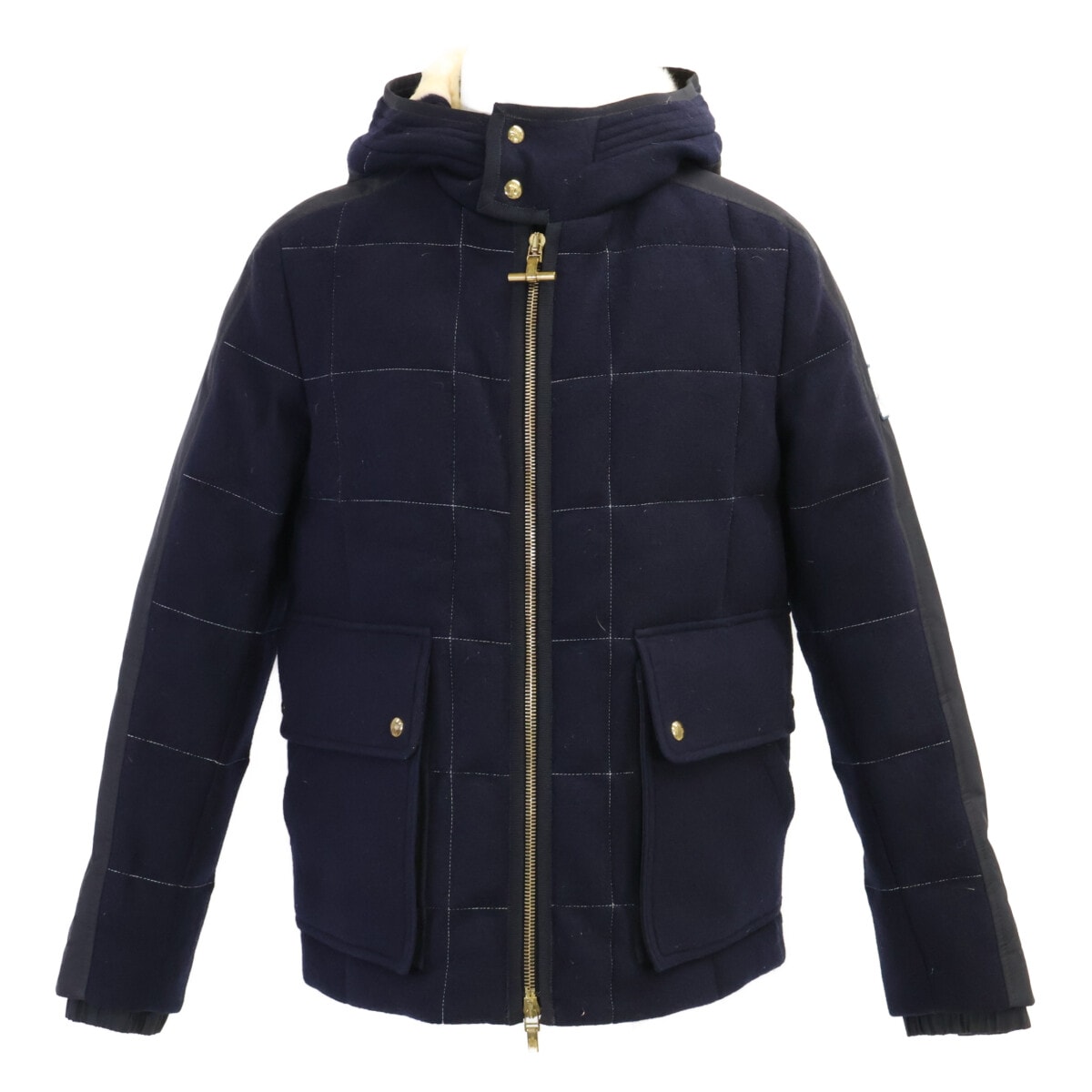 モンクレール GAMME BLEU ガムブルー 568-578 Broadway sulte306 NY NY 10012 ファー付フーディダウンジャケット 1