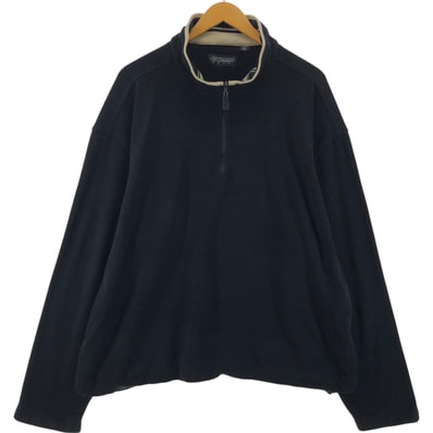 古着 リーボック Reebok GOLF ハーフジップ フリースプルオーバー メンズL相当/eaa549429