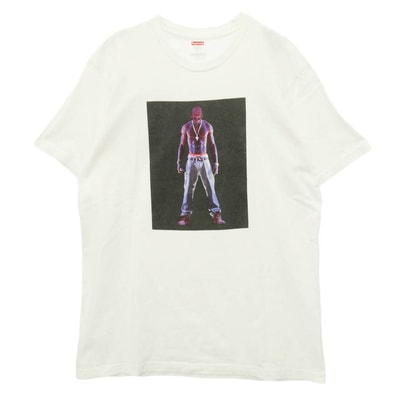 Supreme Tupac Hologram Tee "White"
