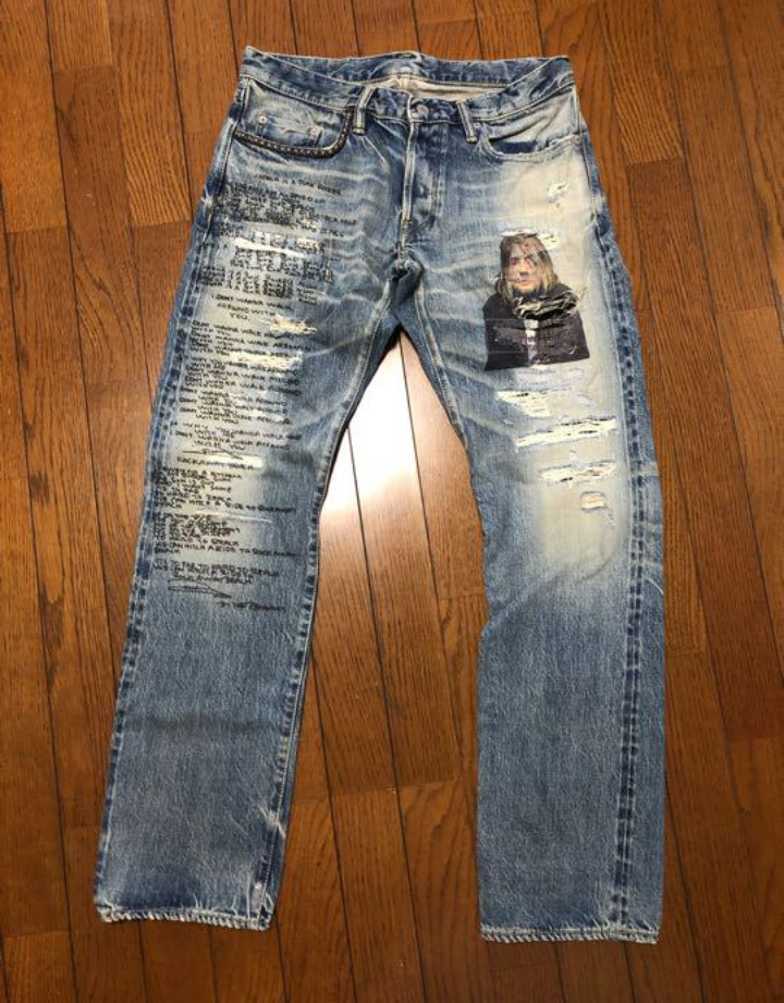 レアHYSTERIC GLAMOURカートコバーン COBAINデニム HYSTERIC GLAMOUR - レアHYSTERIC GLAMOURカートコバーンKURT