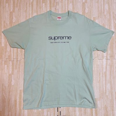 Supreme Shop Tee "Pale Mint"