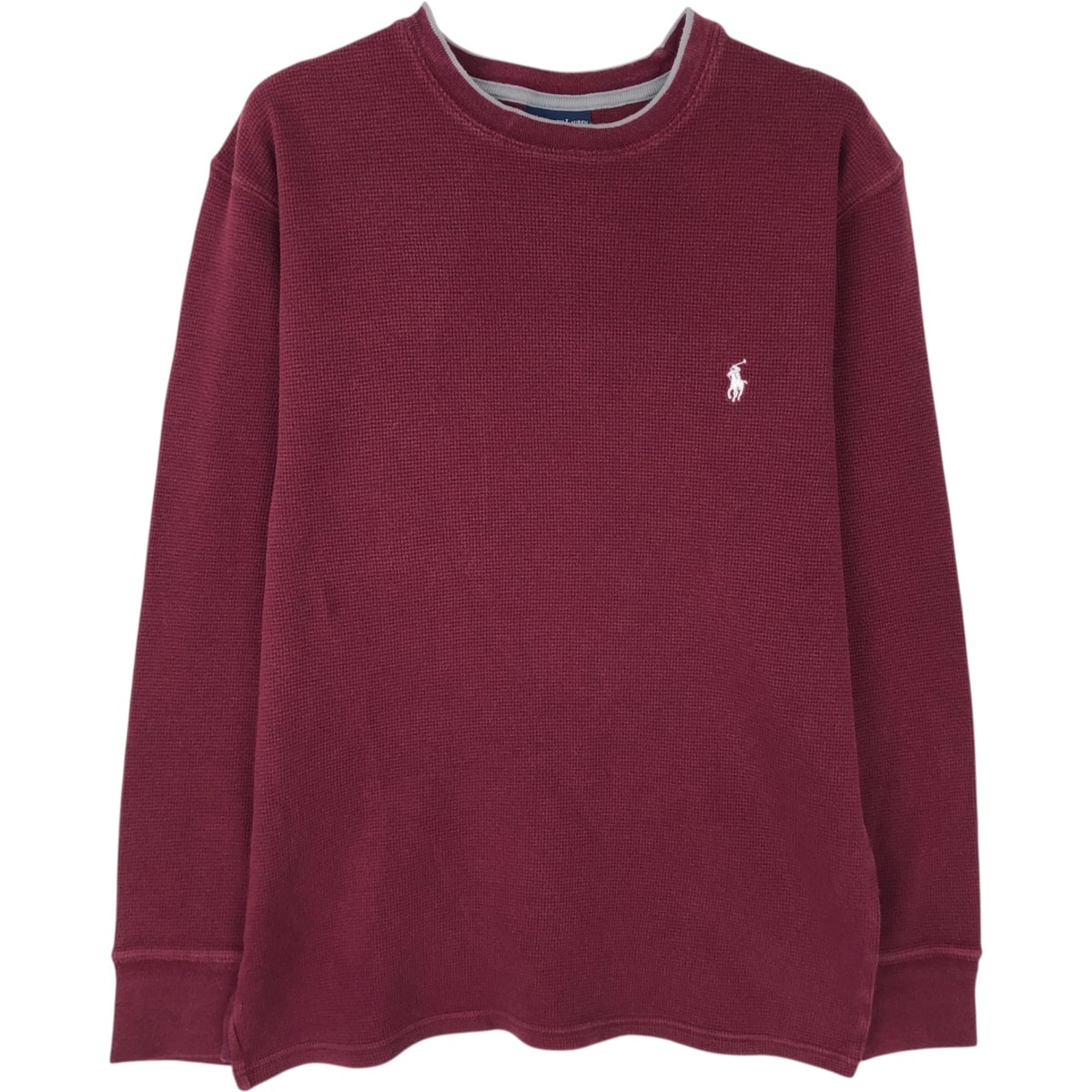 古着 ラルフローレン Ralph Lauren POLO RALPH LAUREN SLEEPWEAR サーマルロンT ワッフル メンズM相当/eaa625341