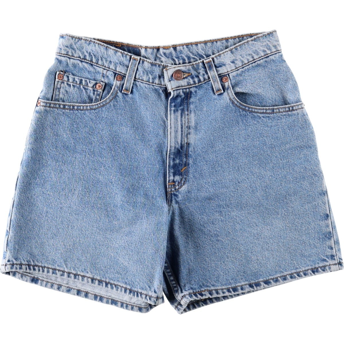 古着 90年代 リーバイス Levi's 550 RELAXED FIT デニムショーツ ショートパンツ USA製 レディースL(w30)相当 ヴィンテージ/eaa659012