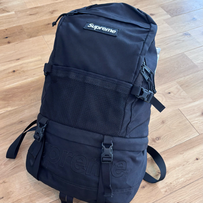 Supreme 15AW Backpack "Black "