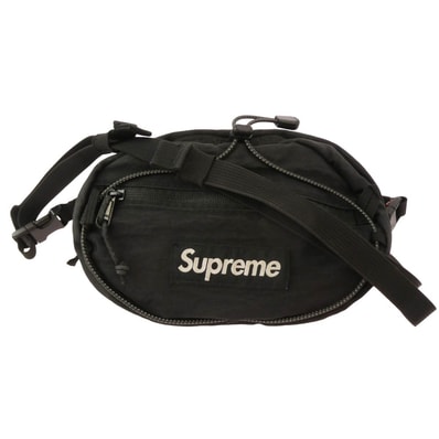 Supreme シュプリーム バッグ 20AW Waist bag ウエスト バッグ ブラック系【中古】