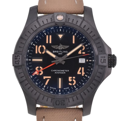 値下 ブライトリング BREITLING V32395 アベンジャー GMT45ナイトミッション 自動巻き メンズ M#145272