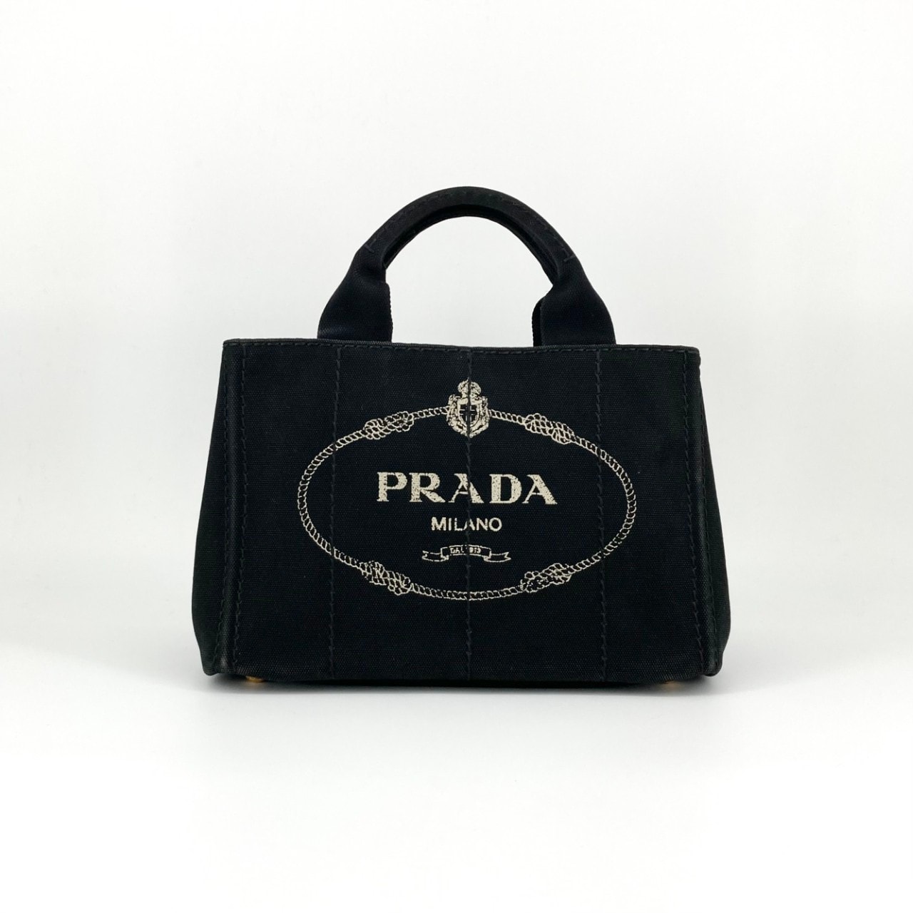 PRADA(プラダ) カナパ トート PM NERO キャンバス BN2439 ハンドバッグ ブラック