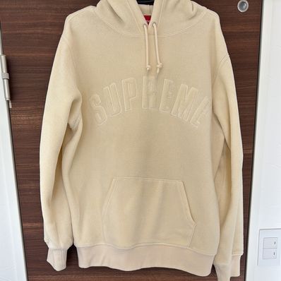 Supreme Polartec Hooded Sweatshirt "Natural"