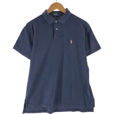 古着 ラルフローレン Ralph Lauren POLO by Ralph Lauren CUSTOM FIT 半袖 ポロシャツ メンズL相当/eaa566530