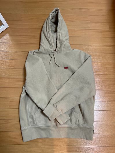 Supreme Small Box Hooded Sweatshirt "Taupe" (21FW)