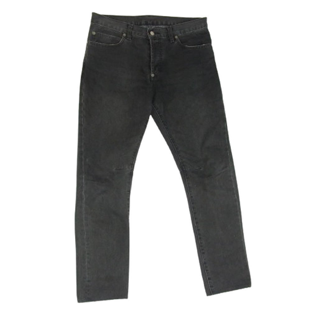 Ron Herman ロンハーマン デニムパンツ 222060150-1845 RH VINTAGE LOS ANGELES ポケットダメージ加工 スリムフィット デニムパンツ ジーンズ ブラック系 34【中古】