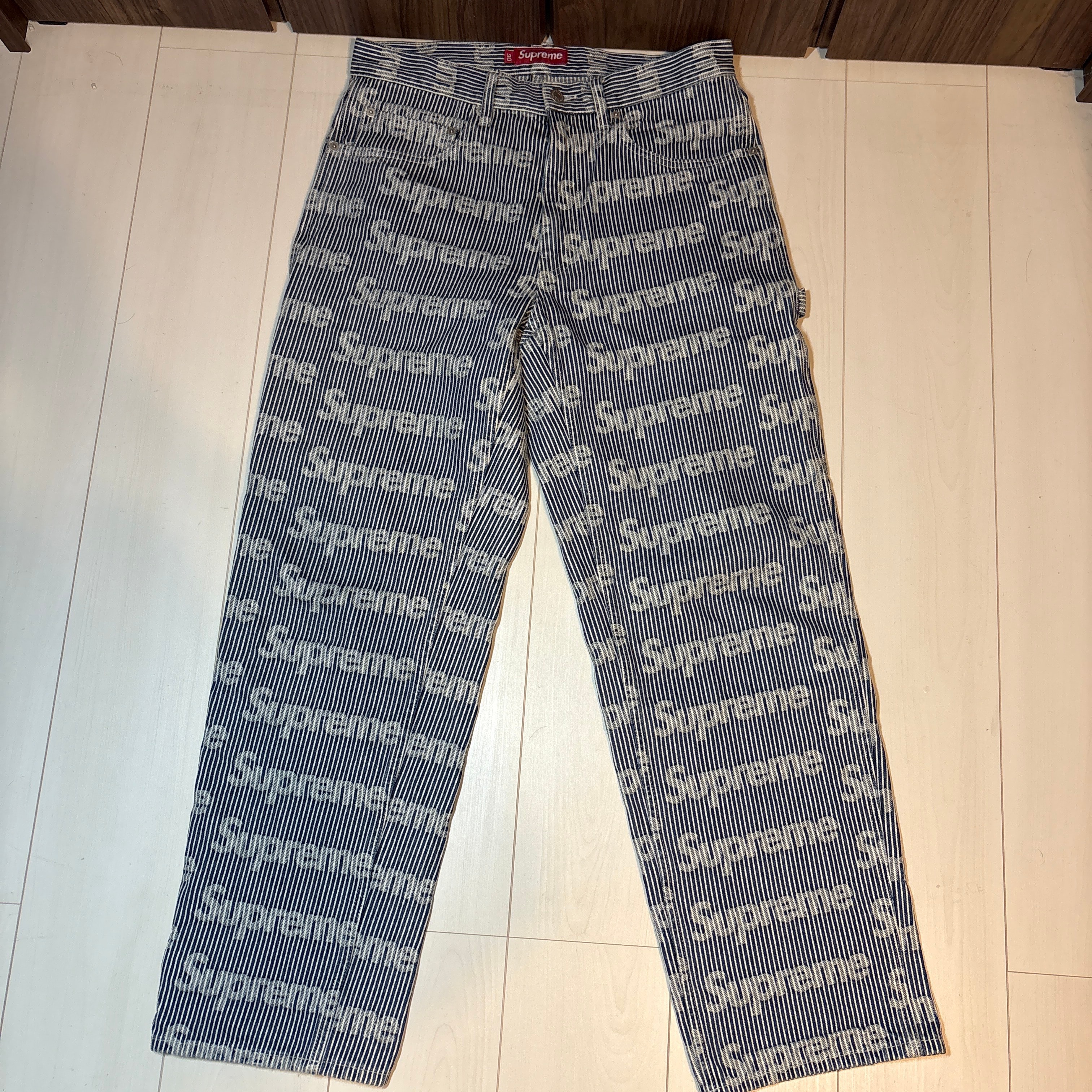 Supreme Denim Painter Pant "Stripe"
