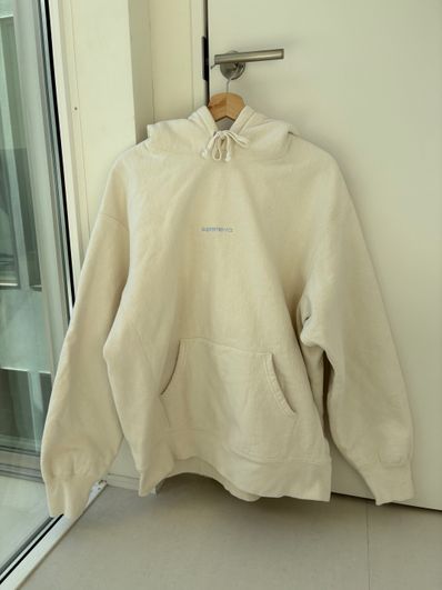 Supreme Number One Hooded Sweatshirt "Natural"