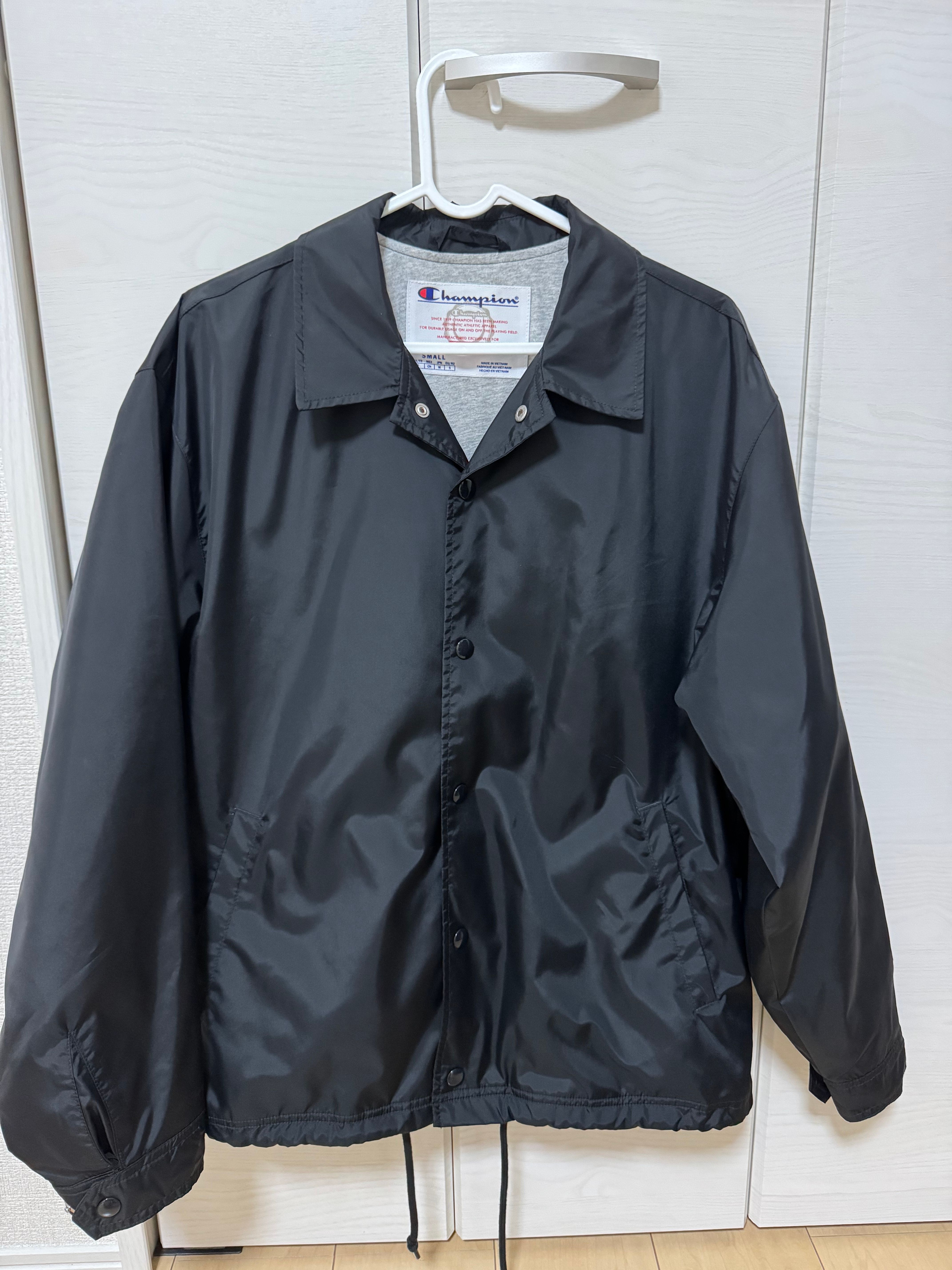 Supreme x Champion Coaches Jacket "Black"