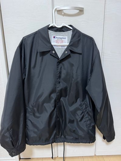 Supreme x Champion Coaches Jacket "Black"