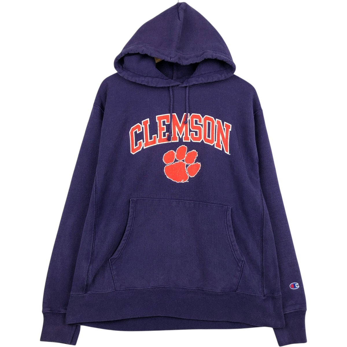 古着 チャンピオン Champion REVERSE WEAVE リバースウィーブ カレッジ スウェットプルオーバーパーカー メンズL相当/eaa635468