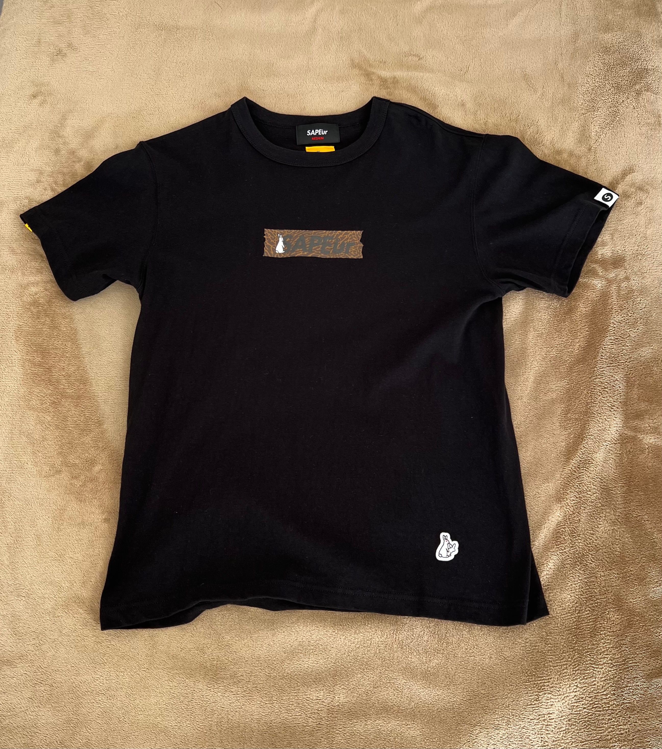 SAPEur x FR2 CHOCOLATE HEAD T-SHIRT"Black"