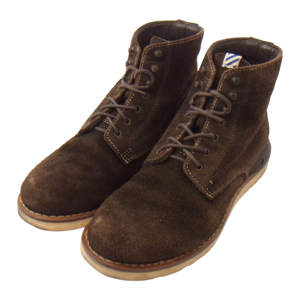 VISVIM ビズビム ブーツ VIRGIL BOOTS-FORK スエード ブーツ ブラウン系 US9【中古】