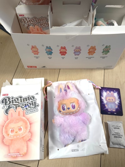 POP MART THE MONSTERS (LABUBU) Big into Energy Series Plush Pendant LUCK