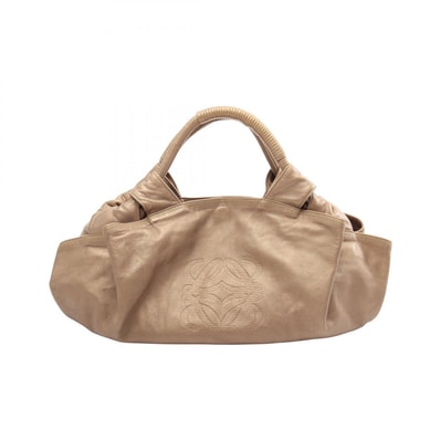 ロエベ LOEWE ナッパアイレ ハンドバッグ バッグ レザー レディース ゴールド系 【中古】