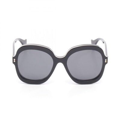 グッチ GUCCI サングラス 衣料品 プラスチック / GP メンズ レディース ブラック系 / ホワイト系 / ゴールド系 GG1240S001 【新品】
