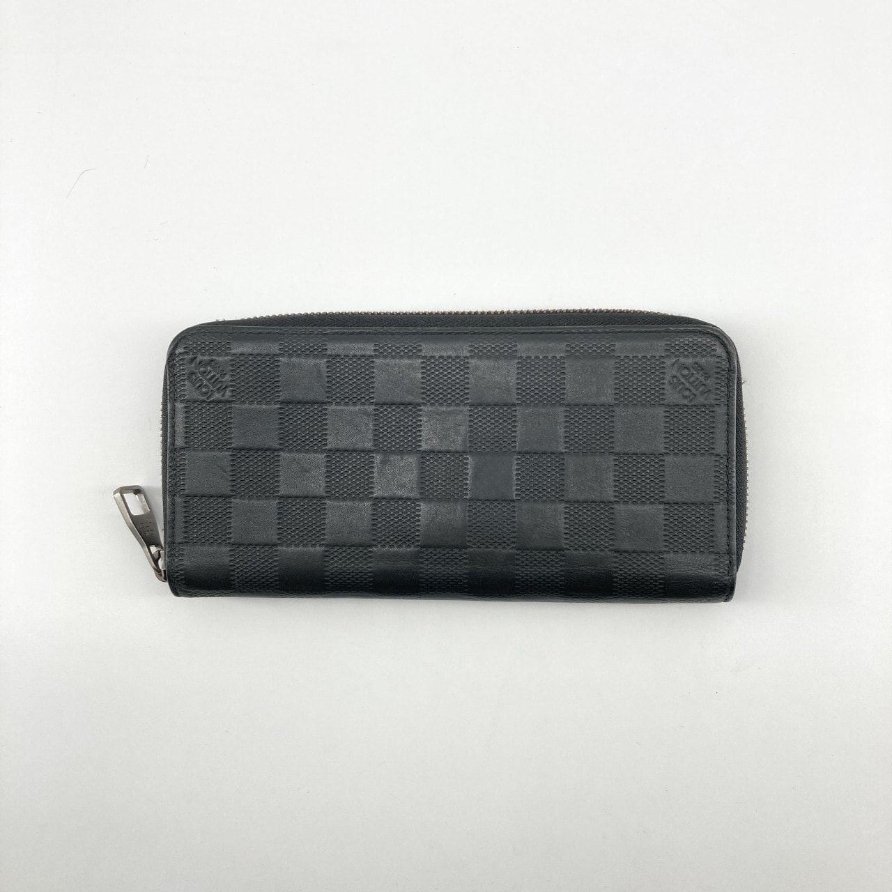 LOUIS VUITTON(ルイ・ヴィトン) ジッピーウォレット ヴェルティカル オニキス ダミエアンフィニレザー N63548 長財布 ブラック