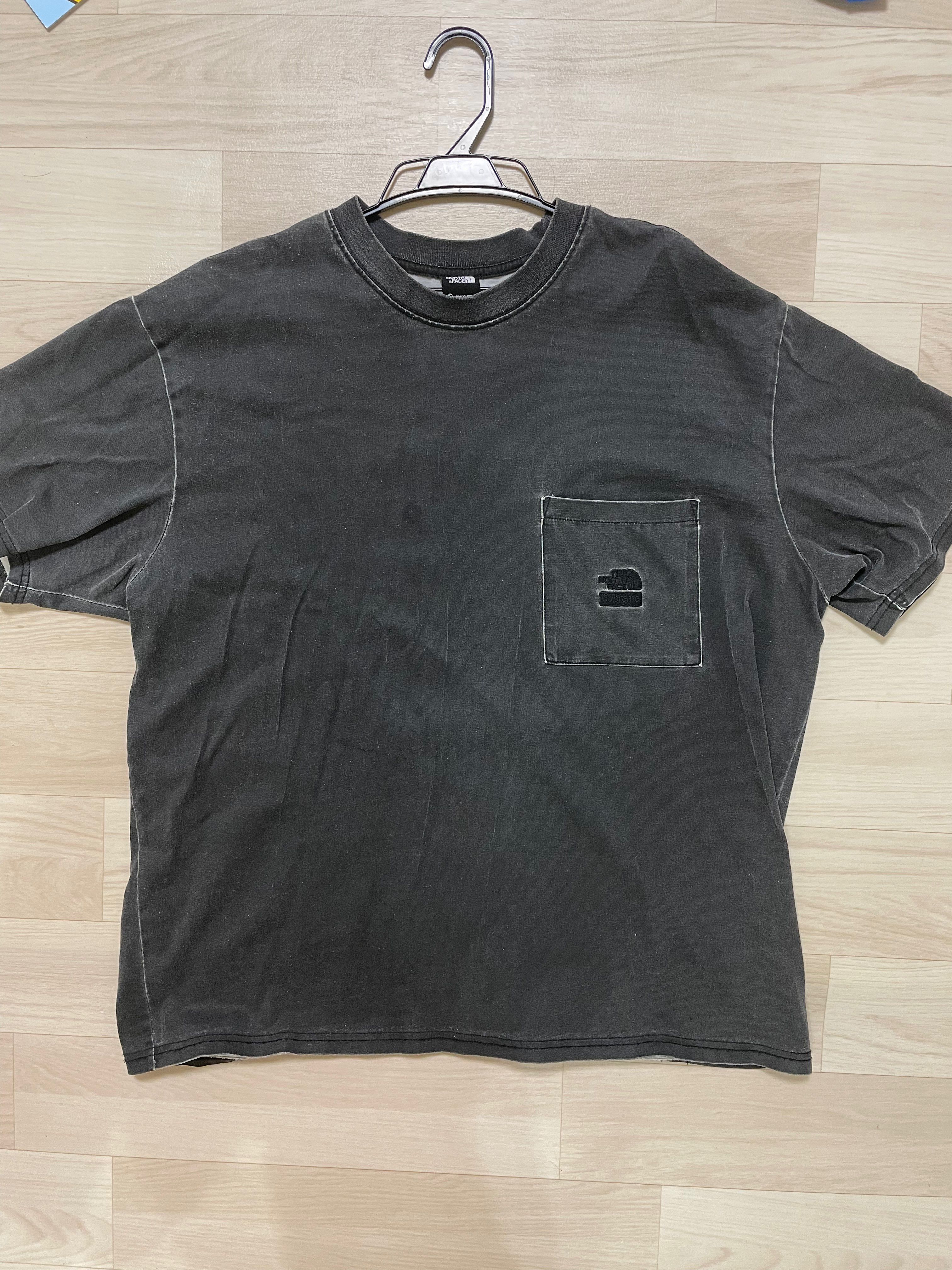 Supreme x The North Face Pigment Printed Pocket Tee "Black"