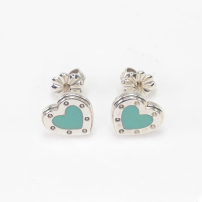 Tiffany & Co. ティファニー ピアス リターントゥティファニーブルーハートピアス