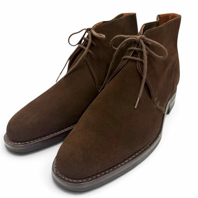 極美品 クロケットアンドジョーンズ ブーツ CHUKKA チャッカ 6.5