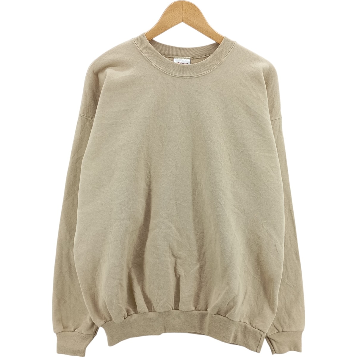 古着 90~00年代 ヘインズ Hanes COMFORTBLEND 無地 ブランクスウェットシャツ トレーナー メンズL相当 ヴィンテージ/eaa418573