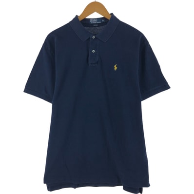 古着 ラルフローレン Ralph Lauren POLO by Ralph Lauren 半袖 ポロシャツ メンズXL相当/eaa533097