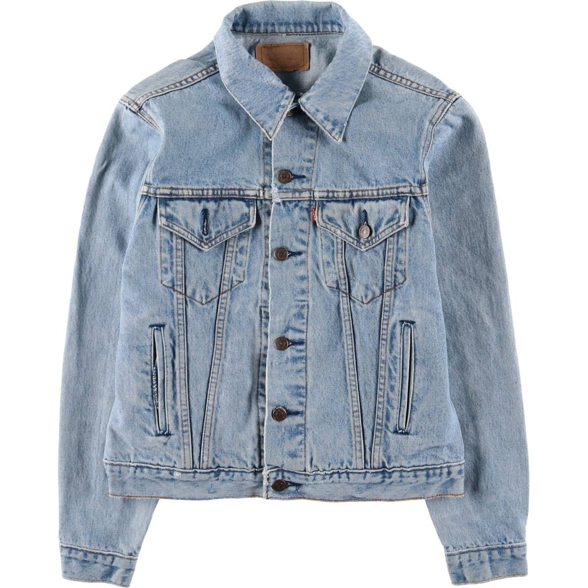 古着 ~90年代 リーバイス Levi's デニムジャケット Gジャン USA製 メンズS相当 ヴィンテージ/eaa602435