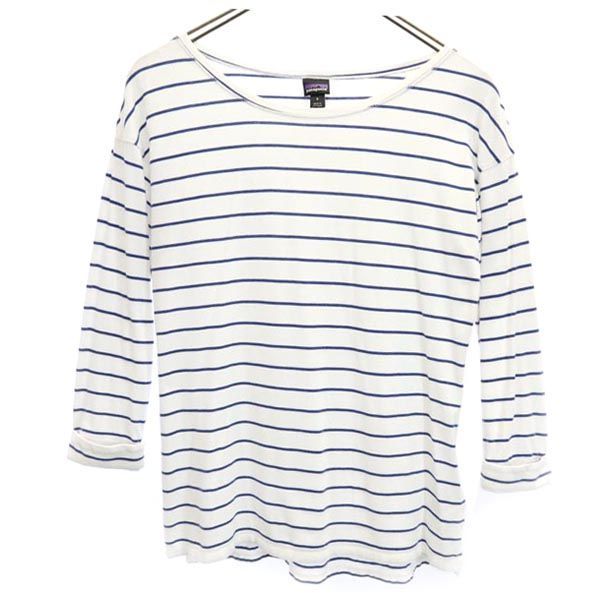 patagonia 長袖 ロールアップ袖 Tシャツ