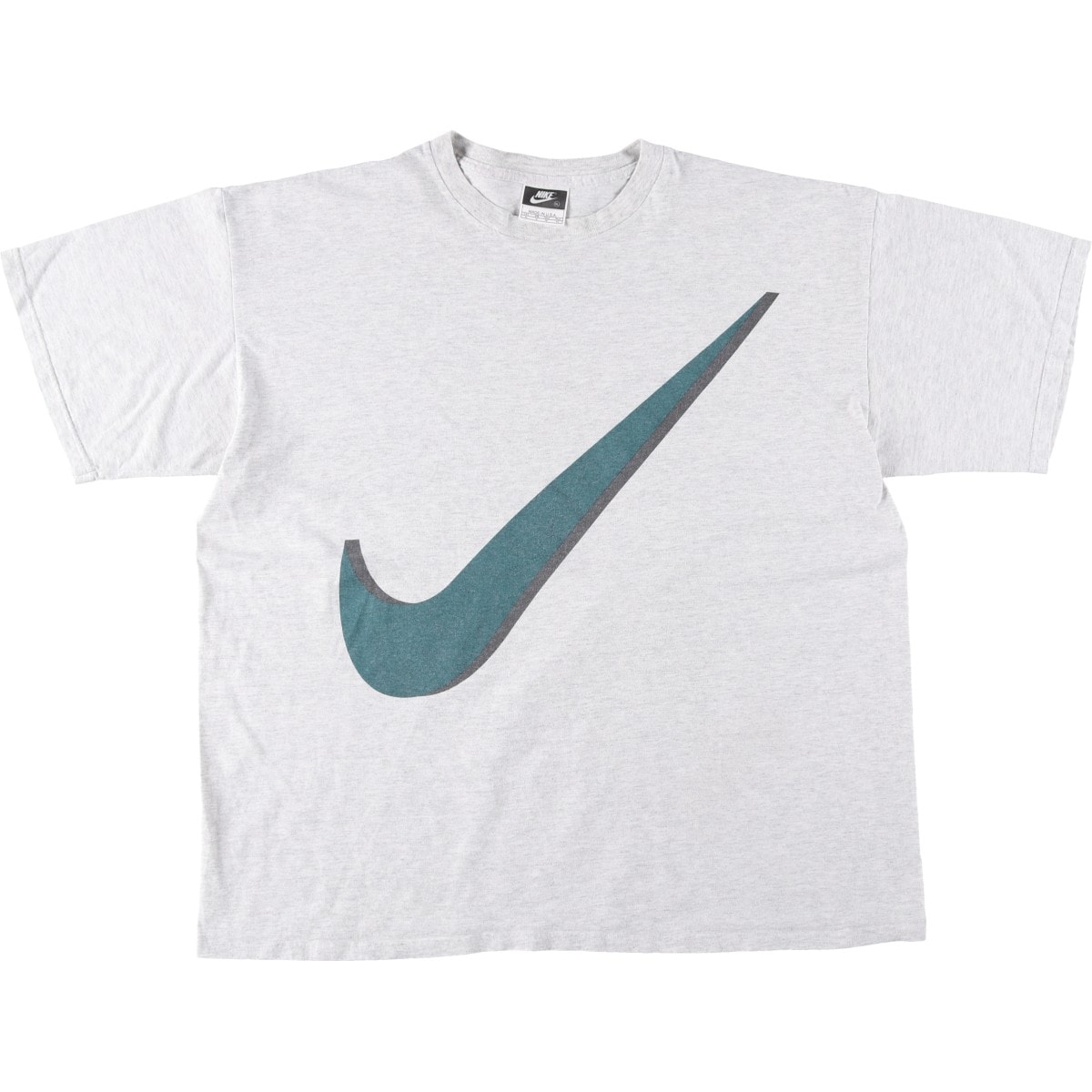 古着 ナイキ NIKE デカロゴ ロゴプリントTシャツ USA製 メンズXL相当/eaa638985