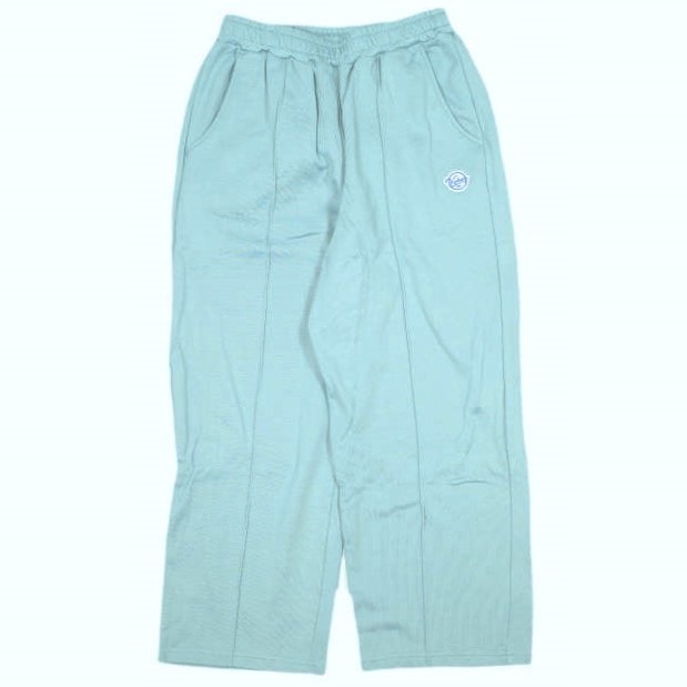 KEBOZ ケボズ NYLON/COTTON PILE PIN TUCK PANTS ナイロンコットン パイルピンタックパンツ KBZFW22PT065 M SKY BLUE イージー スウェット ボトムス g23186