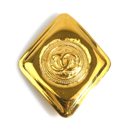 シャネル CHANEL ブローチ メタル ゴールド レディース【中古】 r11324i