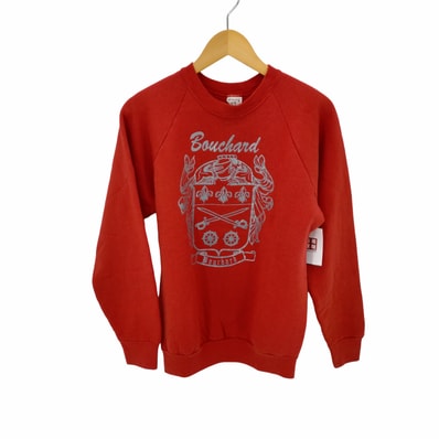 90S MADE IN USA フロントプリントラグランスウェット【1129069558853】