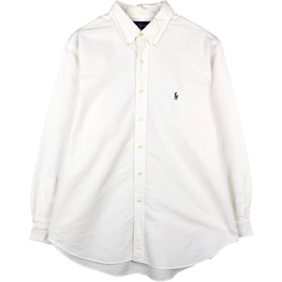 古着 ビッグサイズ ラルフローレン Ralph Lauren CLASSIC FIT 長袖 ボタンダウンシャツ メンズXXXL相当/eaa666417