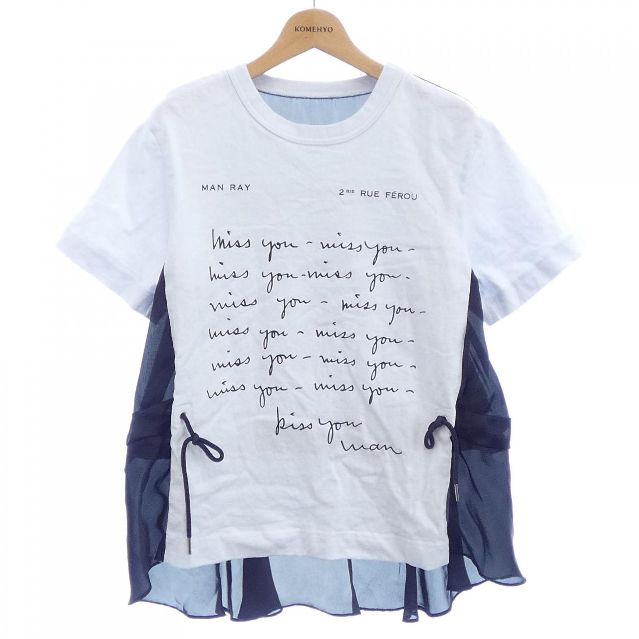 サカイ SACAI COTTON JERSEY 25-08187 トップス