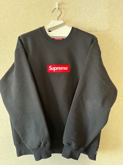 Supreme Box Logo Crewneck "Black" (22FW)