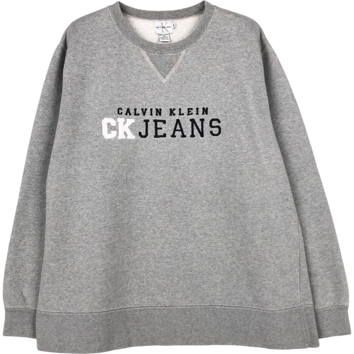古着 90年代 カルバンクライン Calvin klein JEANS ロゴスウェットシャツ トレーナー メンズS相当 ヴィンテージ/eaa675778
