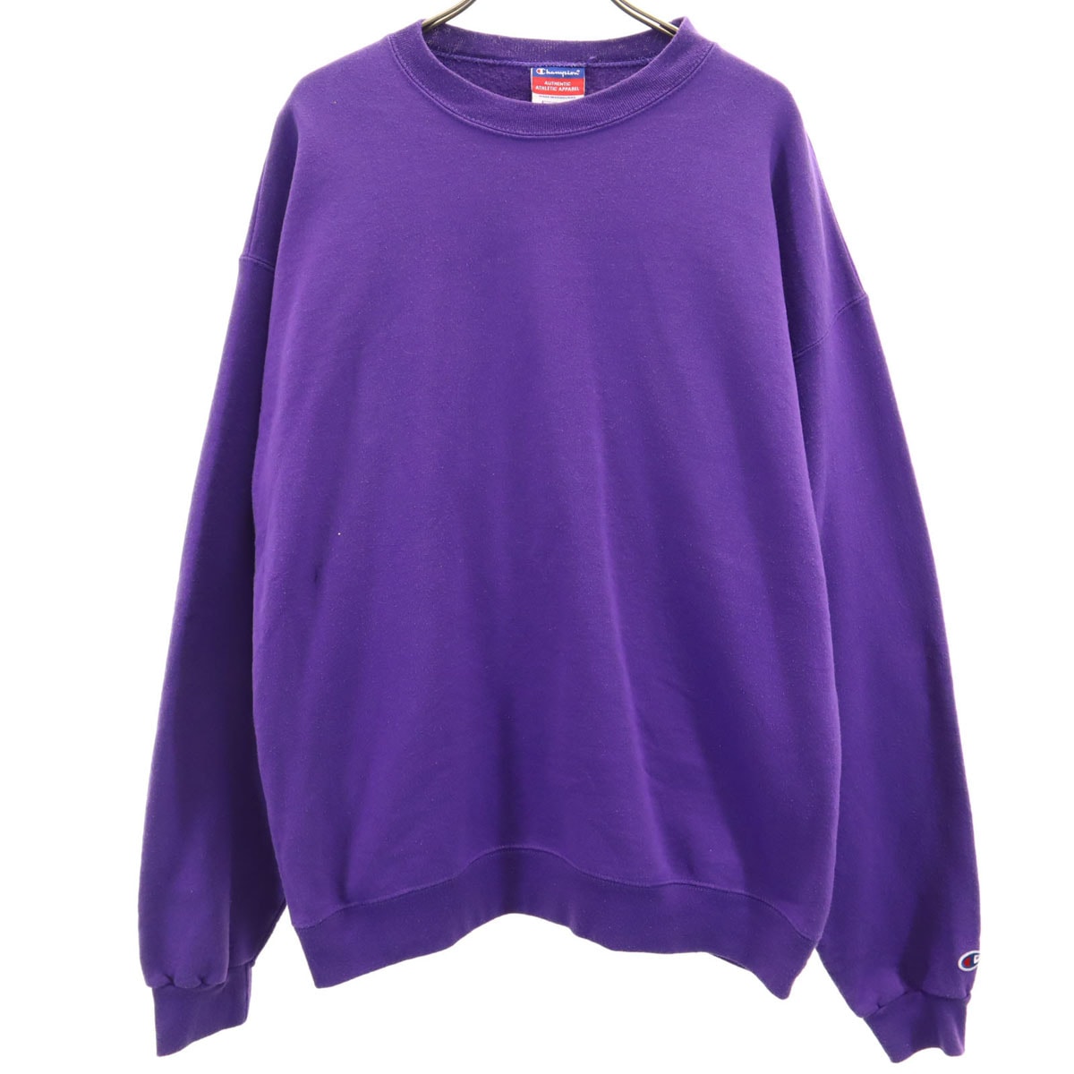 Champion チャンピオン 長袖 スウェット トレーナー L パープル